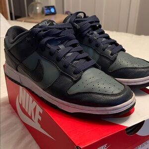Nike Dunk Low Mineral Slate preowned size 9.0